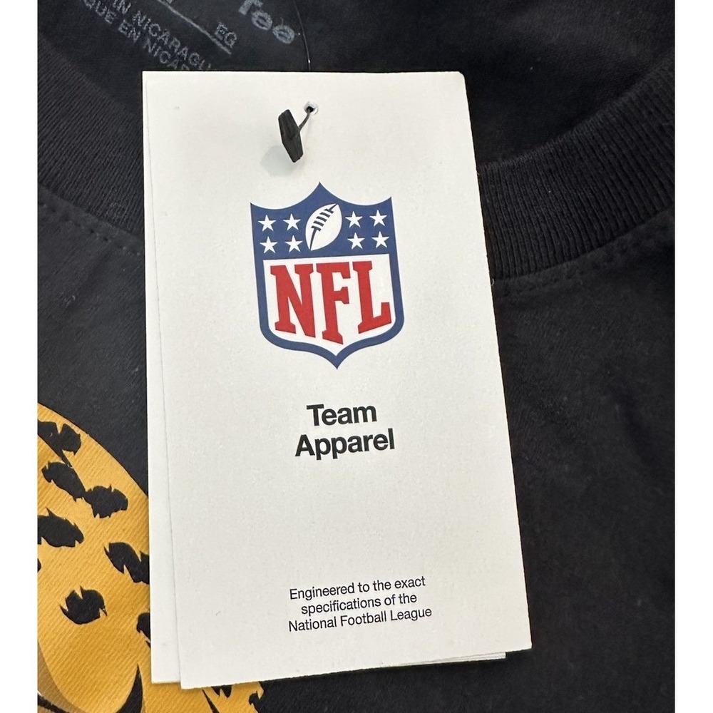 Jacksonville Jaguars Nike Women's Rewind Logo Graphic T-Shirt, Black, Size XL - Picture 5 of 6